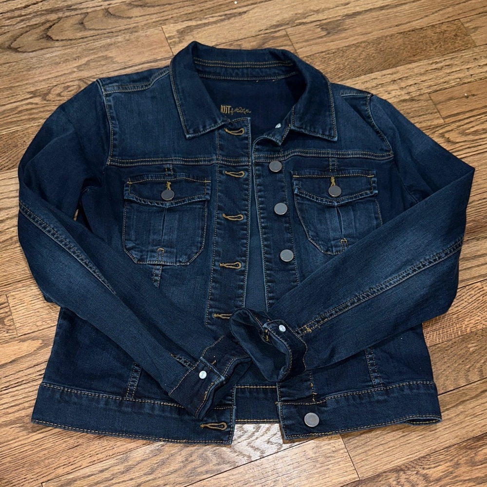 Kut from the Kloth Indigo Denim Jacket Women's Size Small